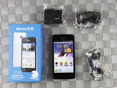 明泰 i760 一款支持移動3G網絡的經典雙核安卓智能手機
